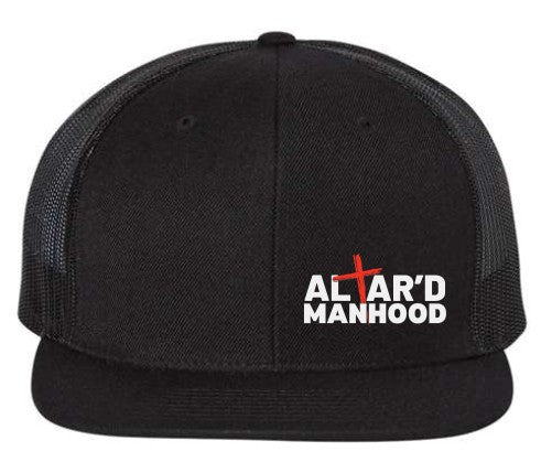 Altar'd Manhood Flat Bill Trucker Hat