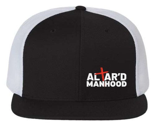 Altar'd Manhood Flat Bill Trucker Hat