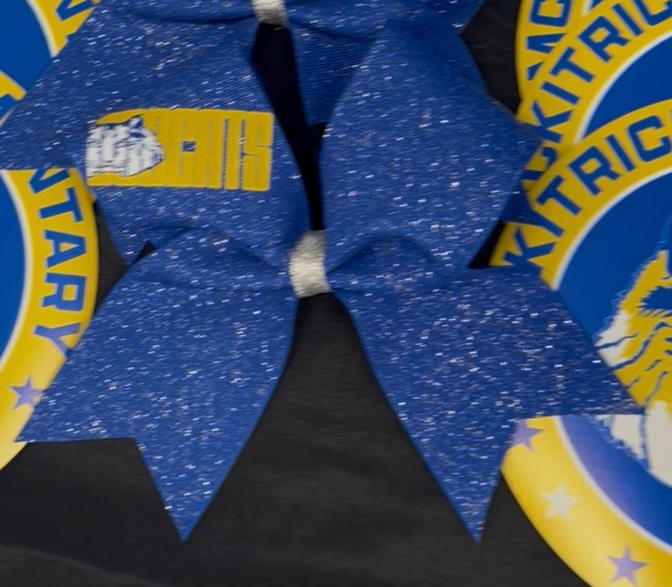 McKitrick Royal Glitter Bow