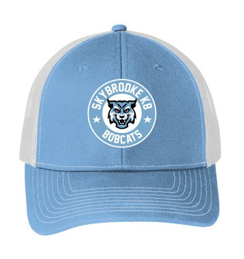 Skybrooke Patch Trucker Hat (Lt Blue)