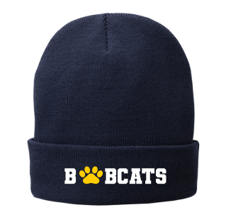 McKitrick Bobcats Beanie-Navy