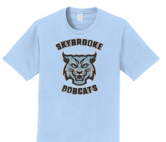 Skybrooke Rhinestone Unisex V-Neck