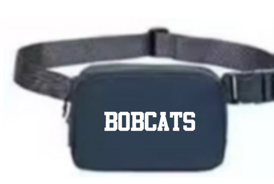 Skybrooke Navy Fanny Pack- (Solid Lettering)