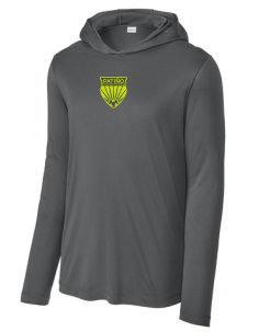 PTG Unisex Long Sleeve w/ Hood Performance - Charcoal