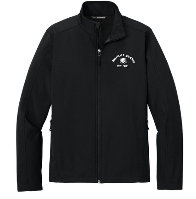 Oakstead Men's Soft Shell Jacket- Black