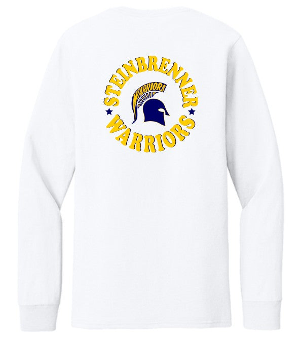Steinbrenner Circle Logo - White