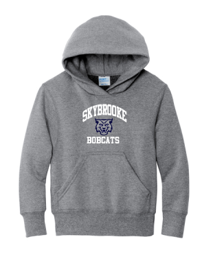 Skybrooke Arched Hoodie- Athletic Heather