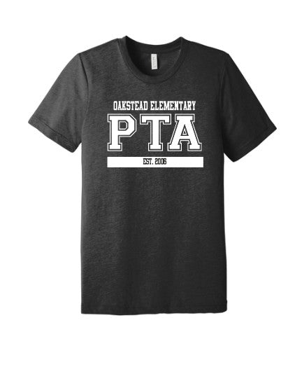 Oakstead PTA Shirt-Charcoal Black