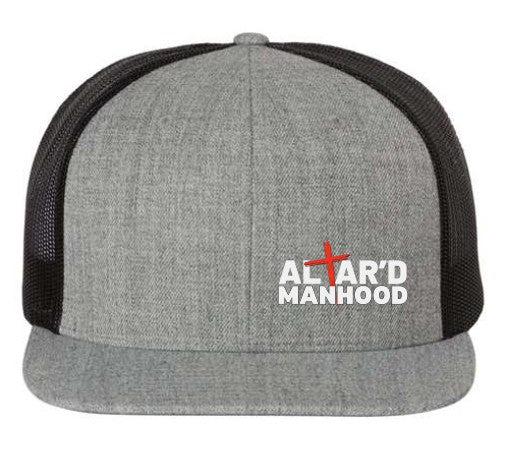 Altar'd Manhood Flat Bill Trucker Hat