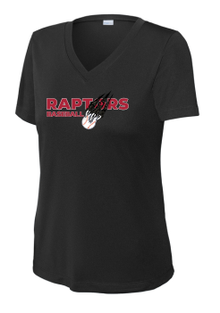 Raptors Women's V-neck Performance Shirt