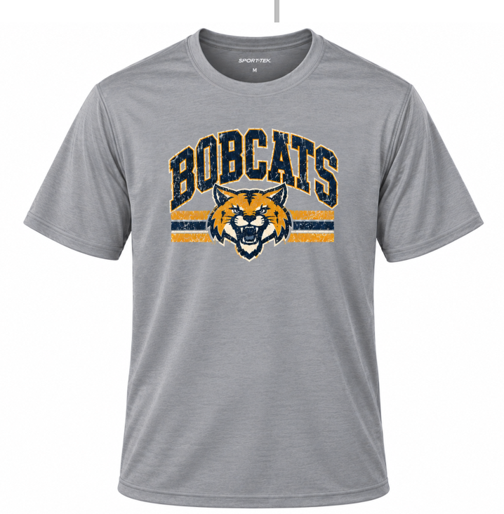 McKitrick Vintage- Grey Dri Fit Shirt