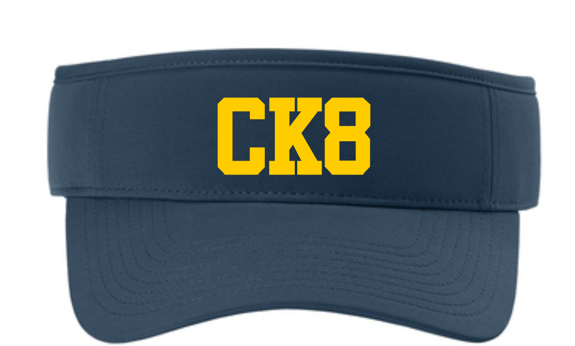 Carrollwood K8 Navy Visor
