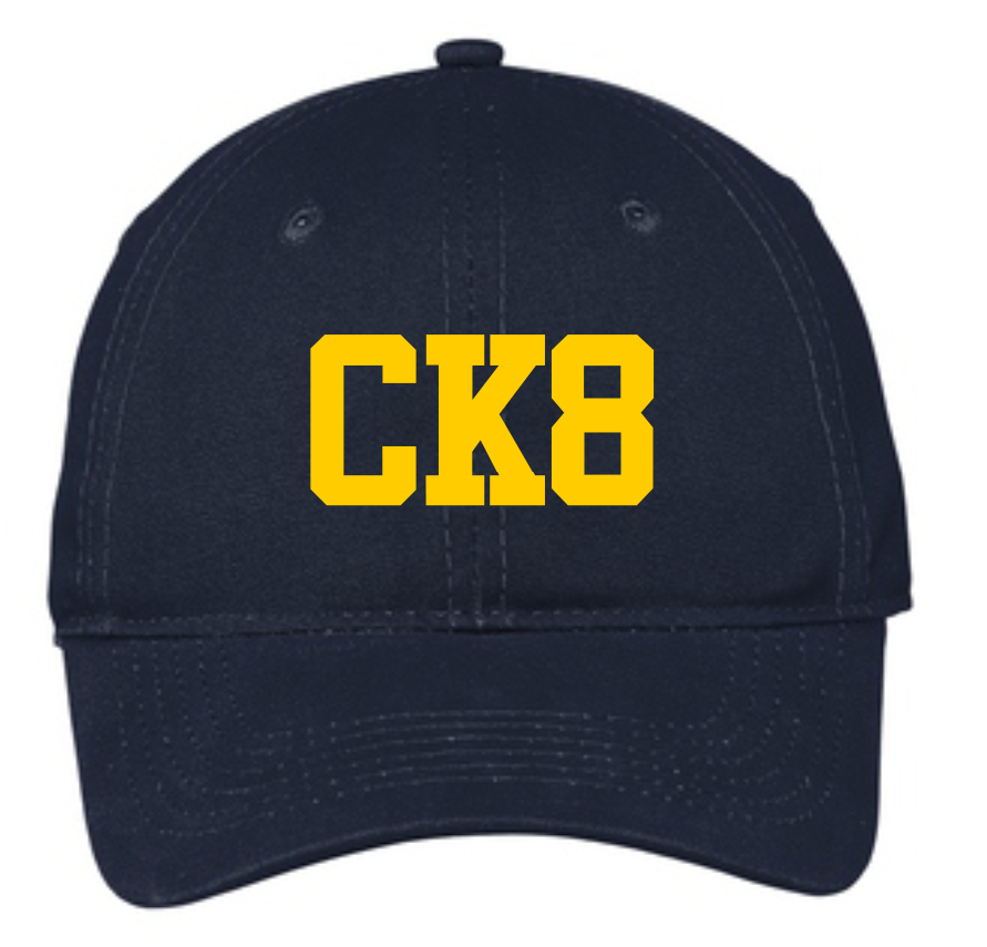 Carrollwood K8 Embroidered Navy Hat