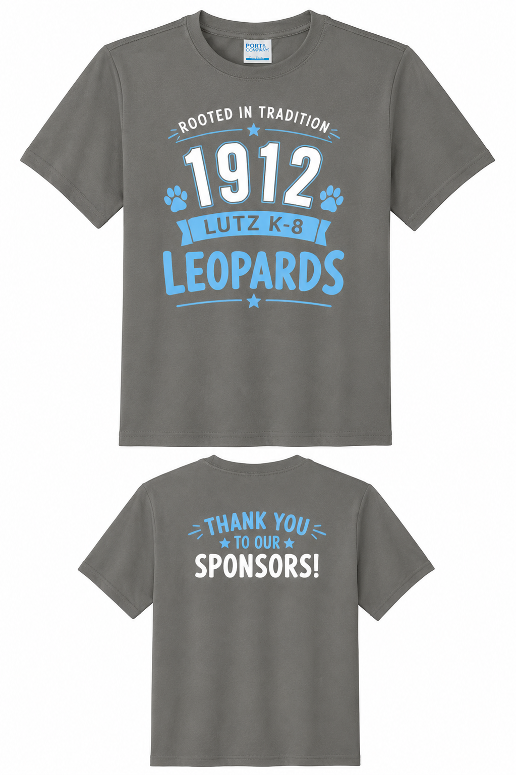 Lutz K8 Sponsor Dri Fit Shirt- Grey