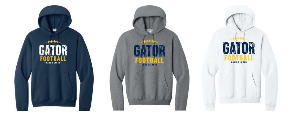 LOL Gator Football Hoodie