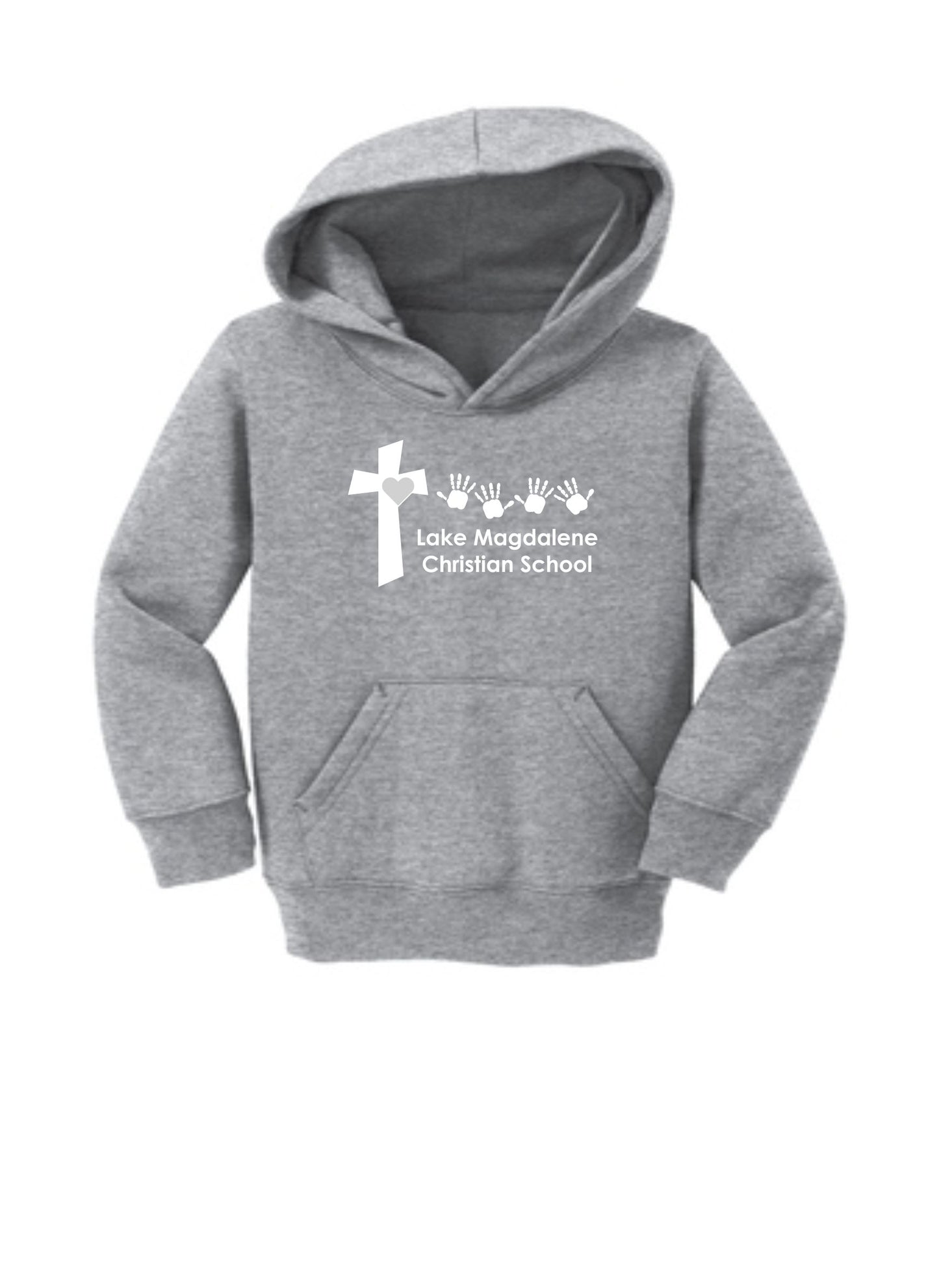 Lake Magdalene Toddler Hoodie-Grey