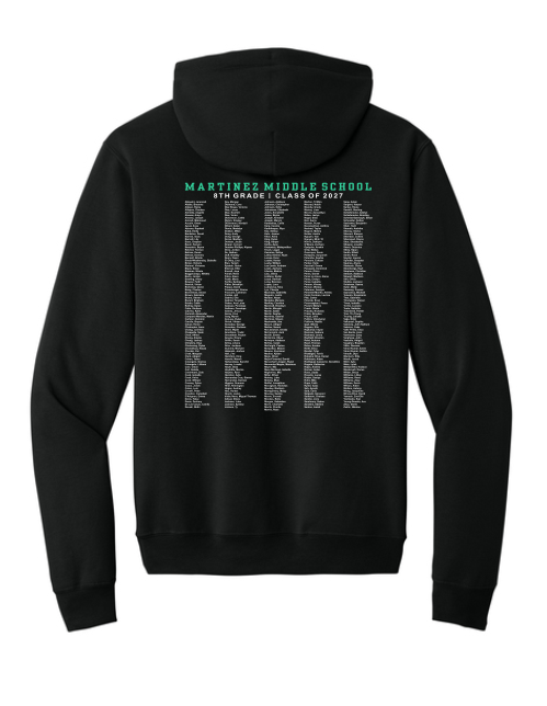 Martinez 8th Grade Class Hoodie