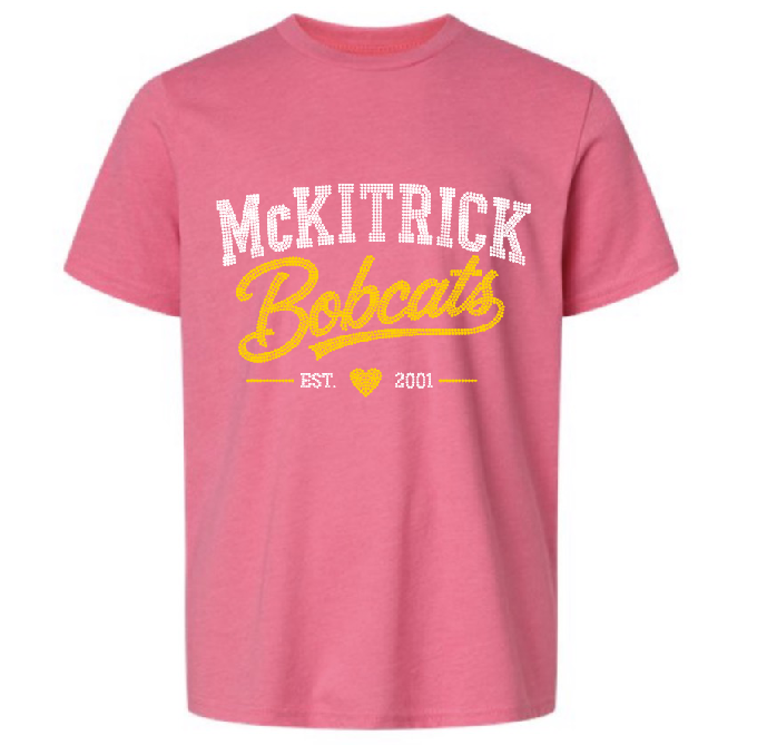 McKitrick Bobcats Rhinestone Shirt