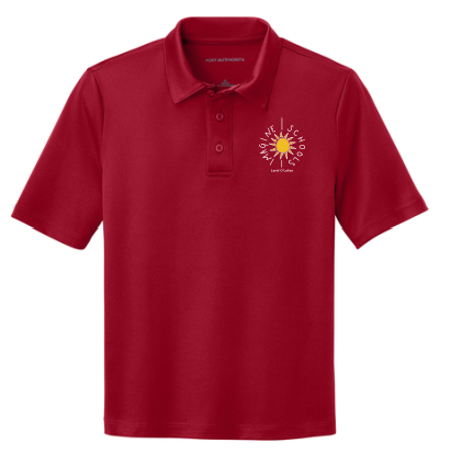 Imagine LOL Unisex Cotton Polo - Red