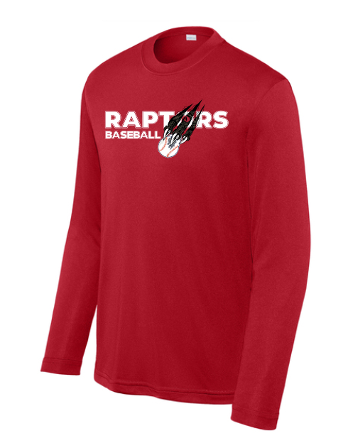 Raptors Unisex Long Sleeve Performance