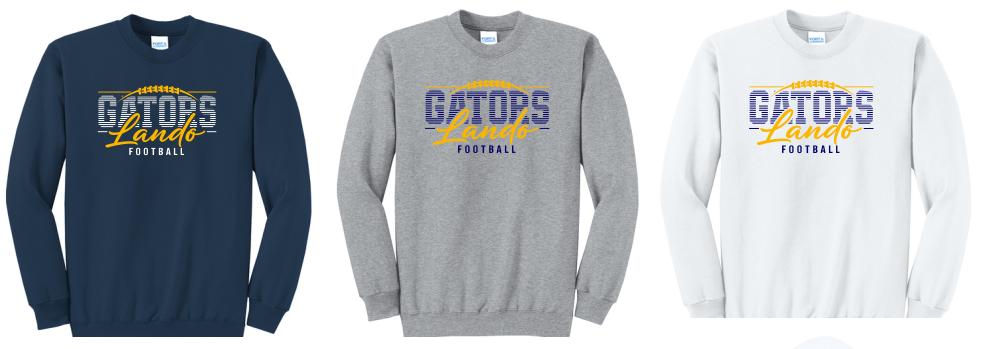 LOL Lando Football Crewneck