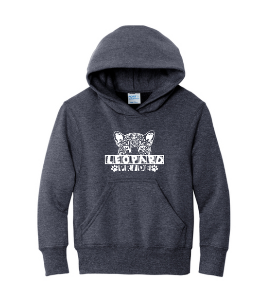 Lutz K8 Leopard Pride Hoodie- Dark Heather