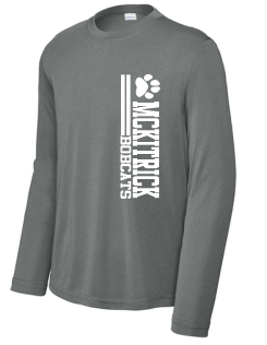 McKitrick Bobcats Sideways Dri Fit Long Sleeve