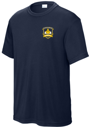 McKitrick Uniform Cotton T-Shirt- Navy