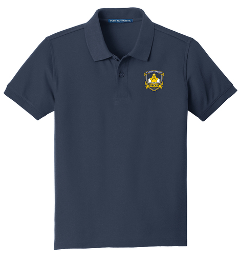 McKitrick Unisex Cotton Polo - Navy