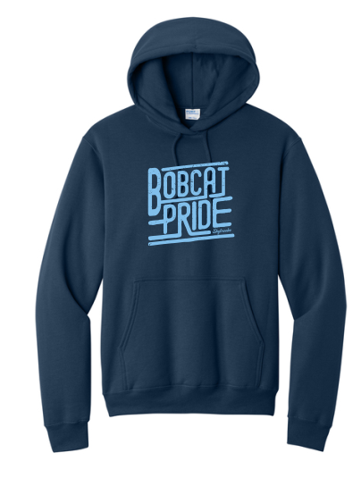 Skybrooke Bobcat Pride- Navy Hoodie