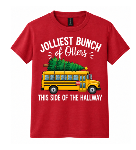 Oakstead Holiday Shirt- Red
