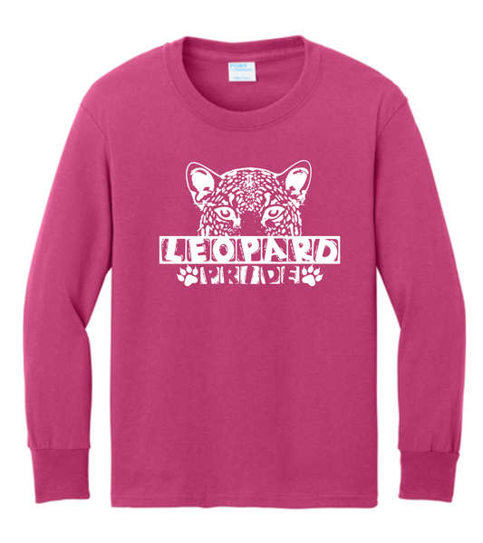 Lutz K8 Leopard Pride Long Sleeve- Sangria