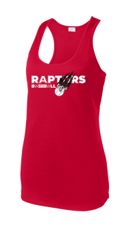 Raptors Women's Performance Racerback Tank