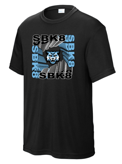 Skybrooke Retro- Black Dri Fit Shirt
