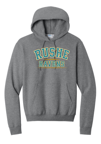 Rushe Ravens Grey Hoodie