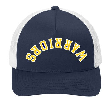 Warriors 5 Panel Trucker Hat
