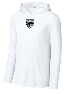 PTG Unisex Long Sleeve w/ Hood Performance - White