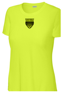 PTG Womens Short Sleeve Performance - Neon Yellow