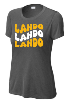LOL LANDO Women's Posi Charge Shirt-Grey