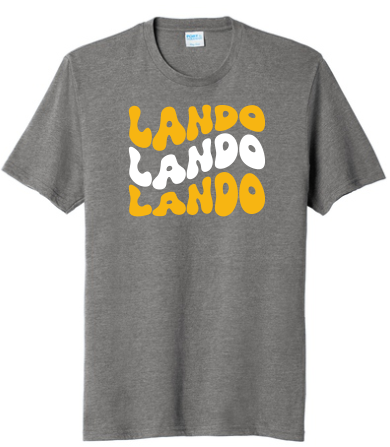 LOL LANDO Softstyle Tee-Grey