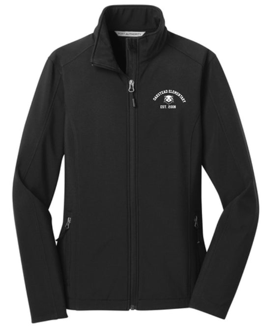 Oakstead Women's Soft Shell Jacket- Black