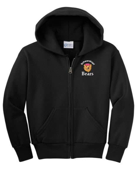 Schwarzkopf Full Zip Jacket-Black