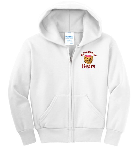 Schwarzkopf Full Zip Jacket-White