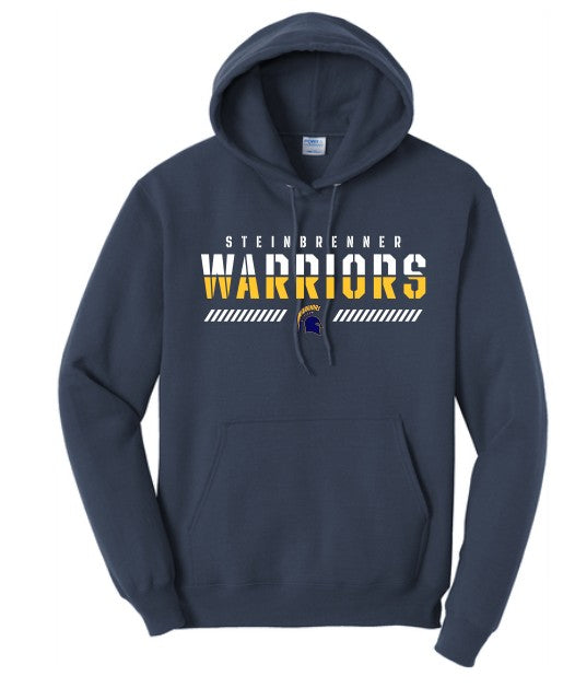 Steinbrenner Warriors Hoodie - Navy