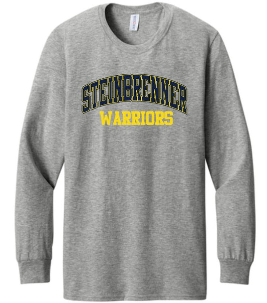 Steinbrenner Athletic Block Long Sleeve - Grey