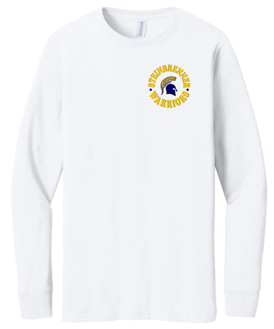 Steinbrenner Circle Logo - White