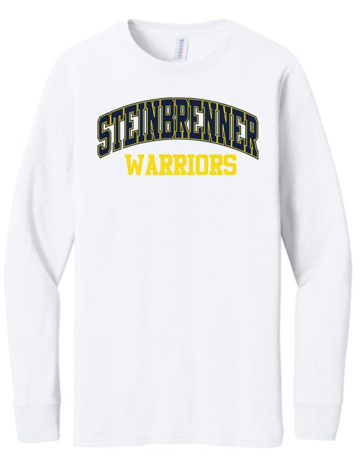 Steinbrenner Athletic Block Long Sleeve - White