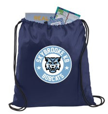Skybrooke Circle Logo Drawstring Bag