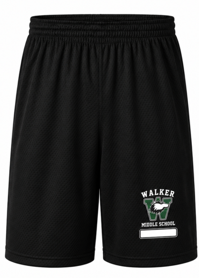 Walker P.E. Mesh Shorts