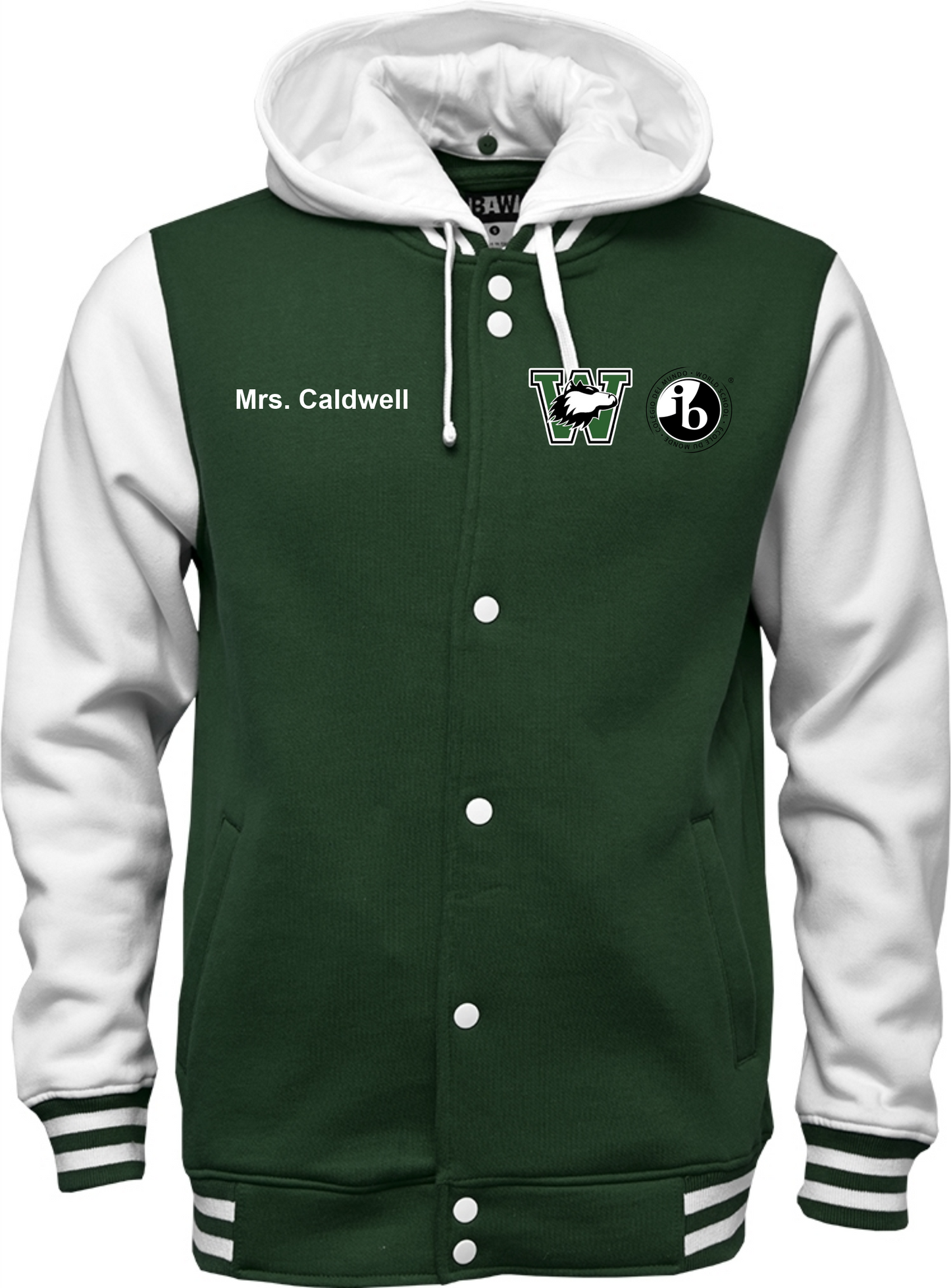 Walker Adult Letterman Jacket with Name